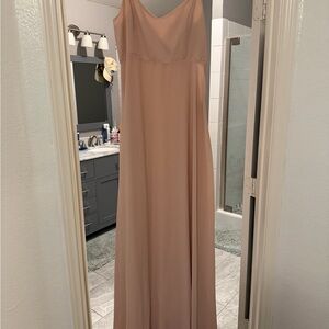 Show Me Your MuMu Blush Maxi Dress